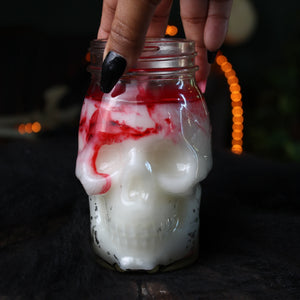 Bloody Skull candle 12oz.