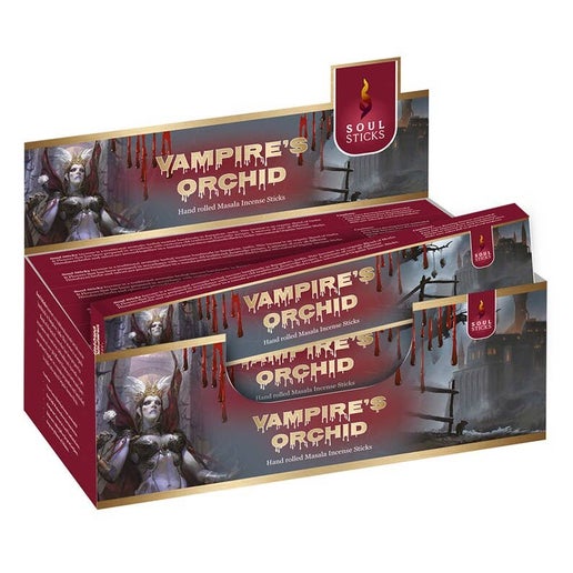 Soul Sticks Vampire's Orchid 12 Pack Natural Incense Sticks