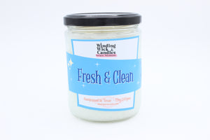 Fresh and Clean Candle 12oz.
