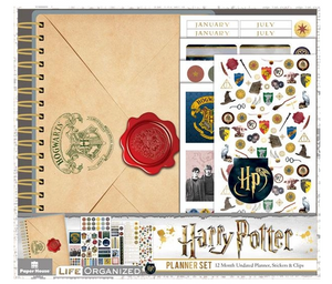 Harry Potter 12 Month Undated Planner